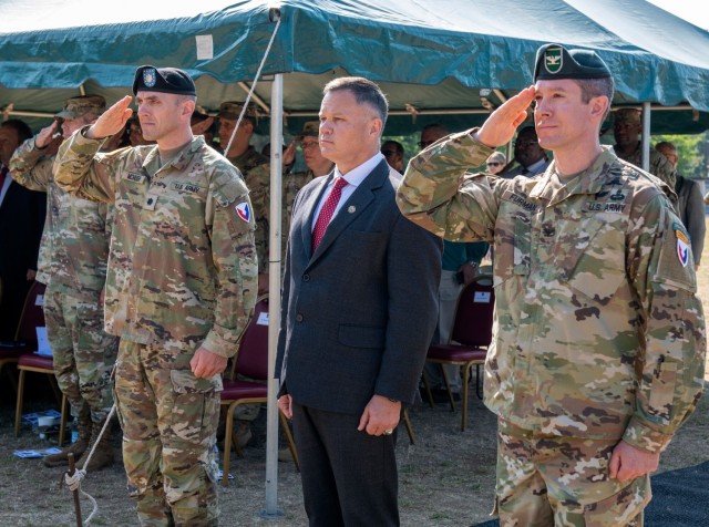 U.S. Army Garrison Rheinland-Pfalz Change of Command