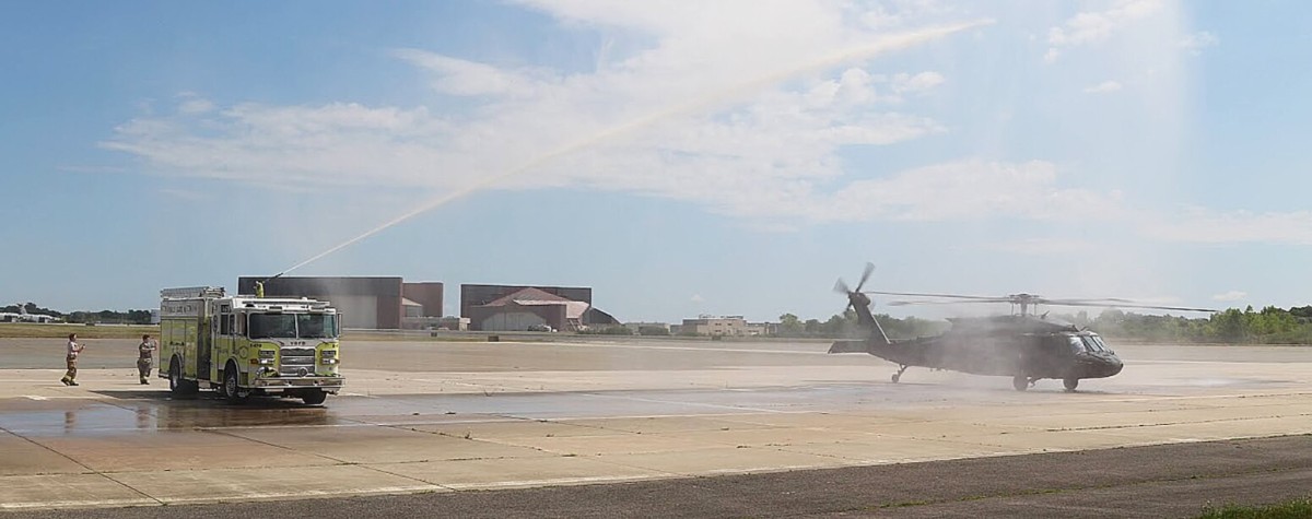 Roland completes military aviation career with final flight | Article ...