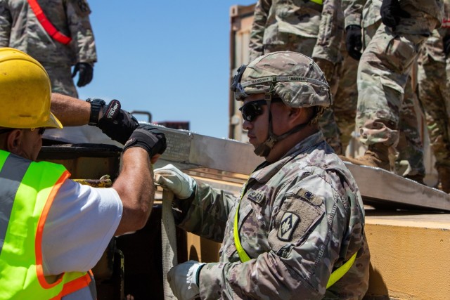 Fort Sill unit on track with rail training