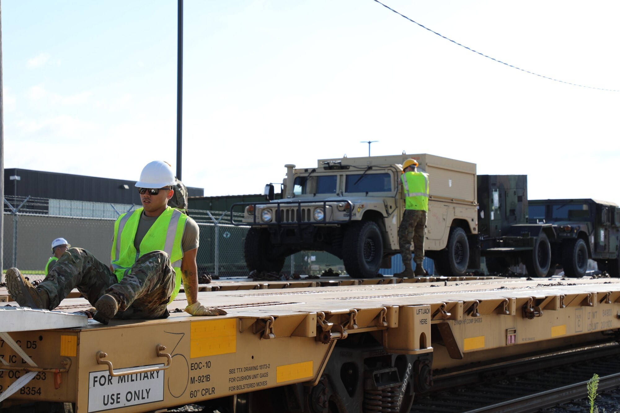 Photo Essay: Rail movement for 107th Support Maintenance Company, Part ...