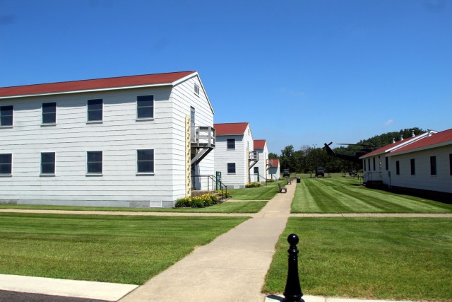 Historical buildings at Fort McCoy&#39;s Commemorative Area