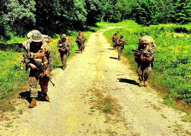 2nd Battalion, 24th Marines hold training ops at McCoy