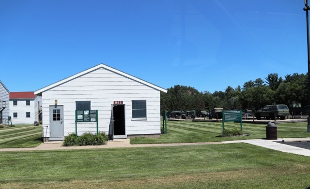 Historical buildings at Fort McCoy&#39;s Commemorative Area