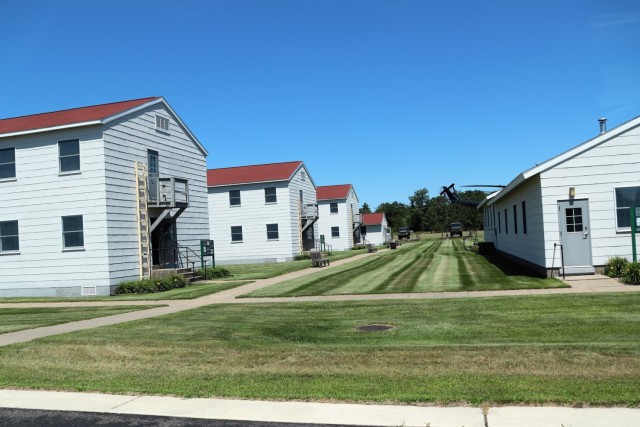 Historical buildings at Fort McCoy&#39;s Commemorative Area