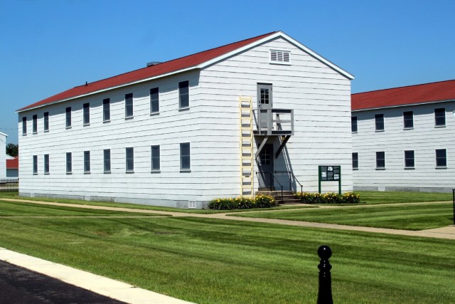 Historical buildings at Fort McCoy&#39;s Commemorative Area