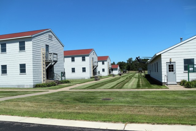 Historical buildings at Fort McCoy&#39;s Commemorative Area