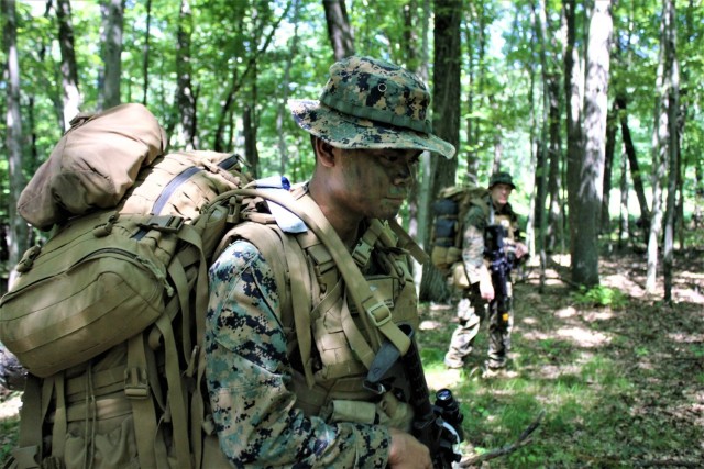 Marines, Navy Corpsmen train in casualty care field exercise at Fort McCoy