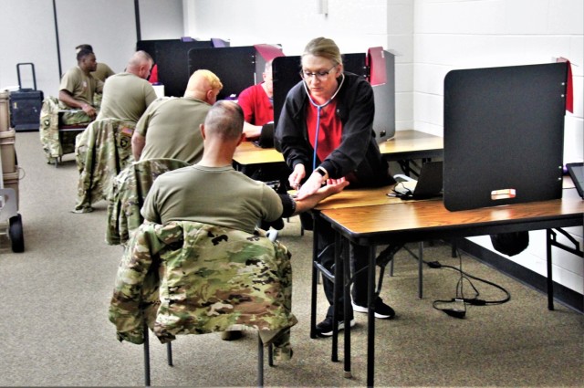 Blood drive at Fort McCoy
