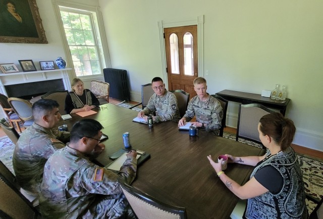 ROTC cadets immersed in unique training opportunities with Fort Drum Cultural Resources internship
