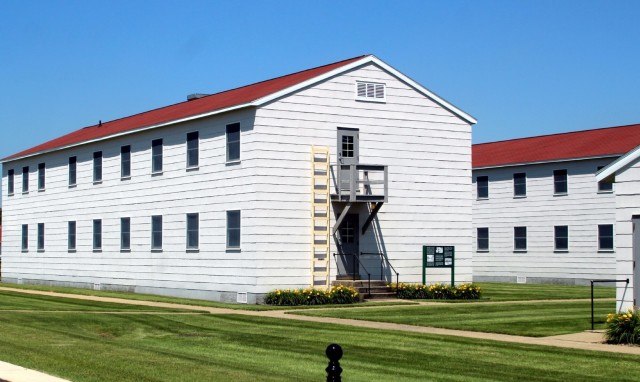 Historical buildings at Fort McCoy&#39;s Commemorative Area