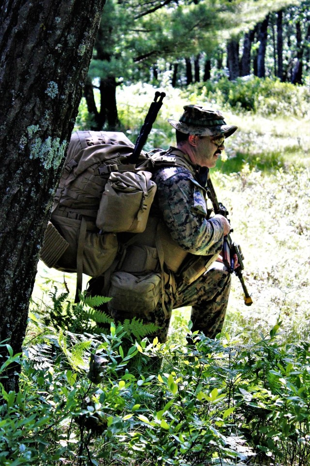 Marines, Navy Corpsmen train in casualty care field exercise at Fort McCoy