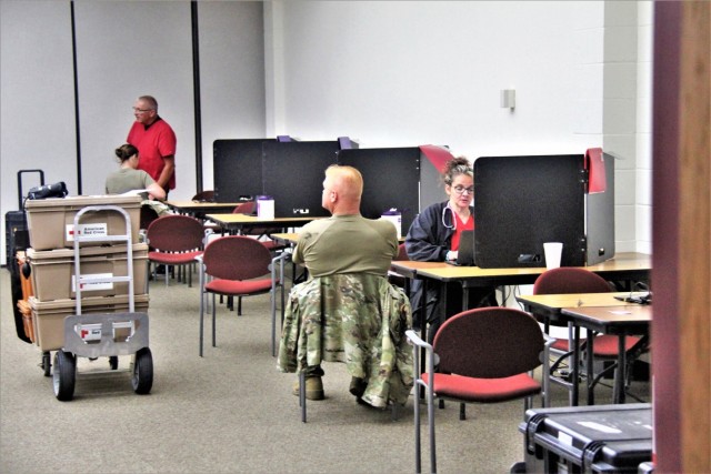 Blood drive at Fort McCoy