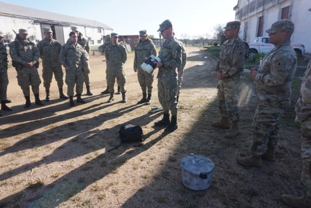 Counter-IED Exercise in Uruguay