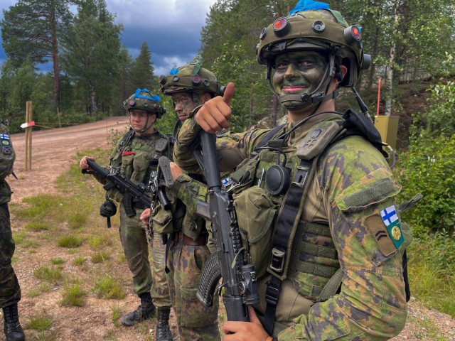 Partner Nations Train Together in Finland