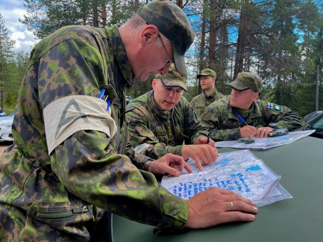 Partner Nations Train Together in Finland