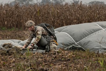 US paratroopers kick-off exercise Super Garuda Shield with trilateral airborne operations