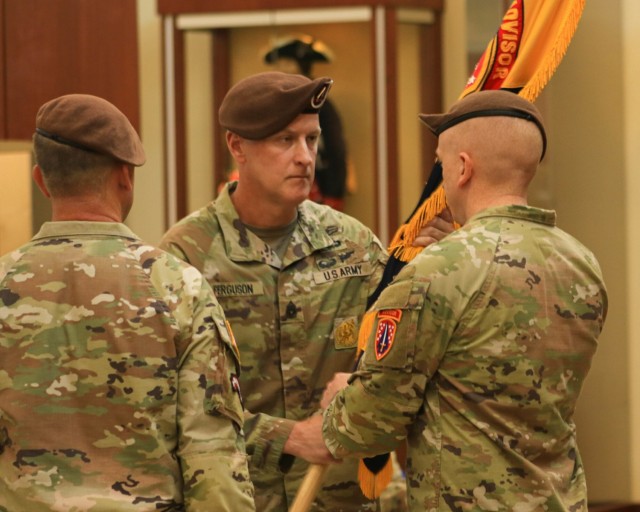 Security Force Assistance Command Change of Responsibility ceremony