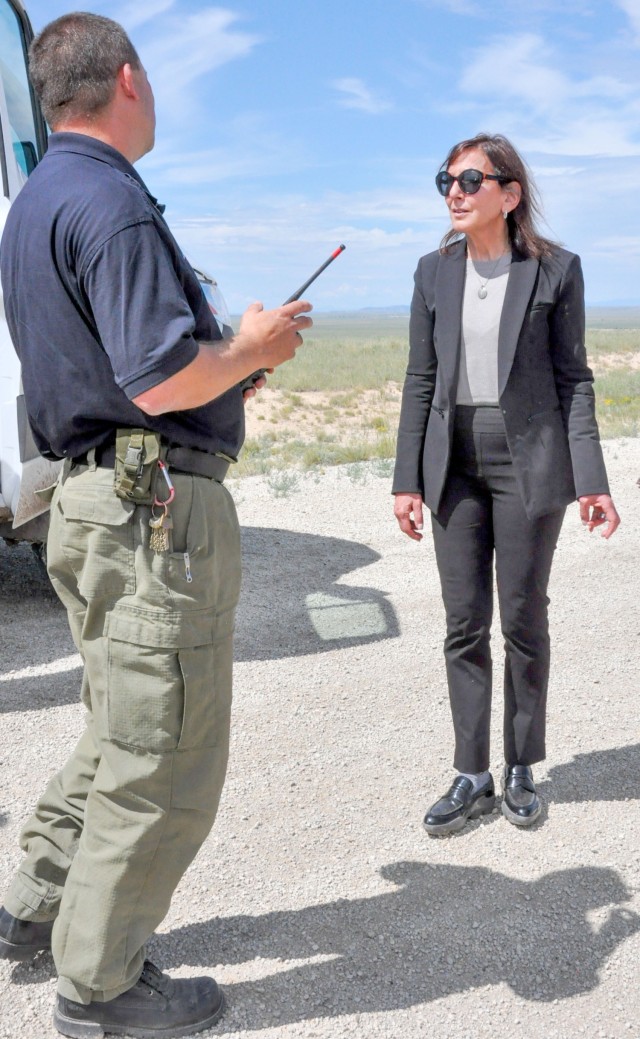 Army Assistant Secretary Jacobson tours Carson, PCMS