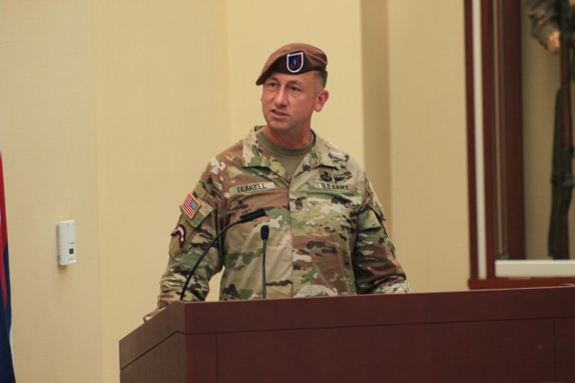 Security Force Assistance Command Change of Responsibility ceremony