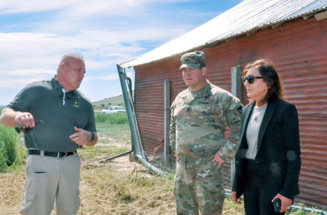 Army Assistant Secretary Jacobson tours Carson, PCMS