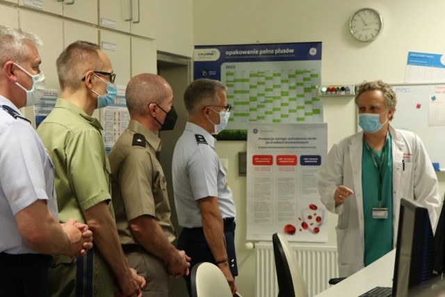US Military Medical Leadership visit Polish Military Institute of Medicine