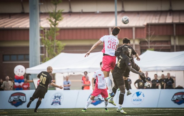 Legends Soccer Match - U.S. Soldiers vs 2002 South Korean World Cup Team