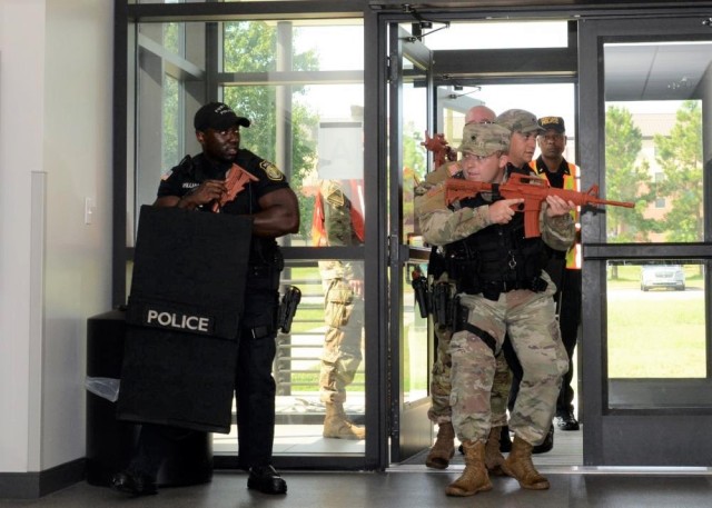 Fort Lee full-scale active assailant exercise