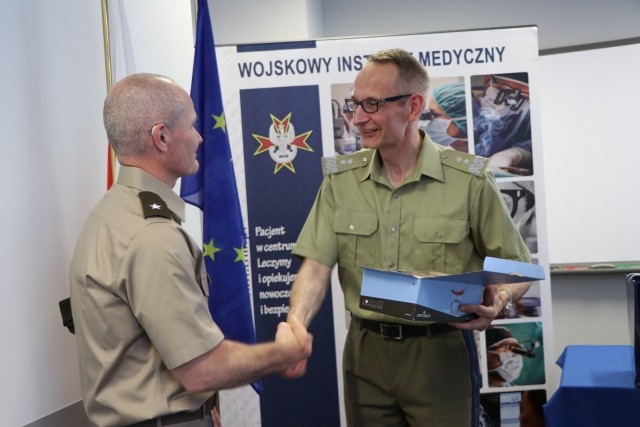 US Military Medical Leadership visit Polish Military Institute of Medicine