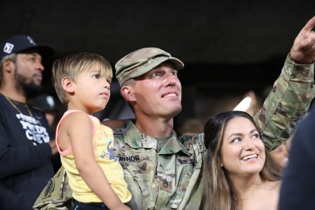 Chicago White Sox honors two local servicemembers on Pride night game >  U.S. Army Reserve > News-Display