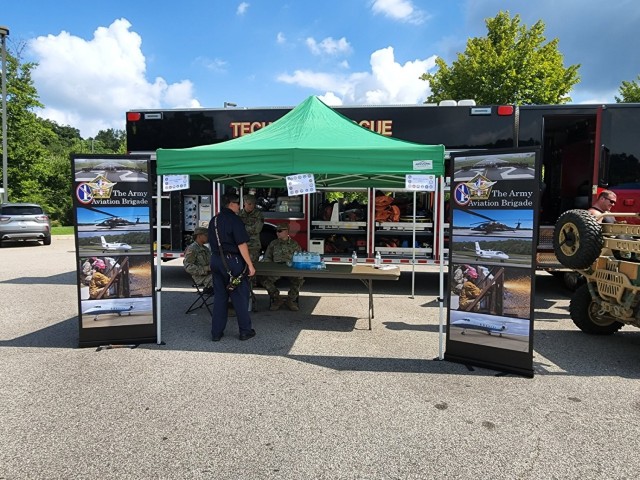 Joint Task Force-National Capital Region and U.S. Army Military District of Washington host regional partners at the 2022 Joint All Hazards Response Expo at Fort Belvoir, Virginia, August 10, 2022. 