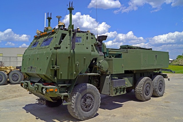 The Autonomous Multi-Domain Launcher participates in the Army&#39;s System Integration Event 2 in 2022.