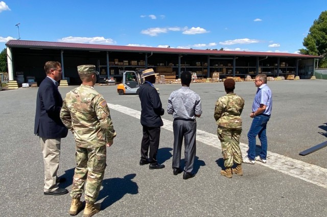 405th AFSB command team conducts battlefield circulation site visit to Bavaria