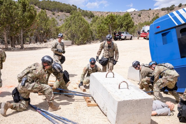 Utah National Guard&#39;s HRF performs exceptionally well during evaluation