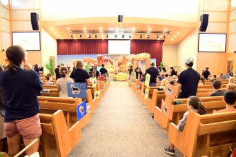 Camp Humphreys VBS takes children to Egypt