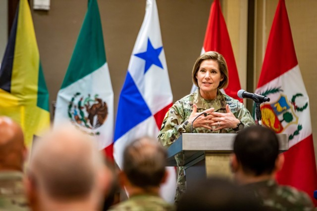 Gen. Laura Richardson speaks at PANAMAX 2022 Closing Ceremony