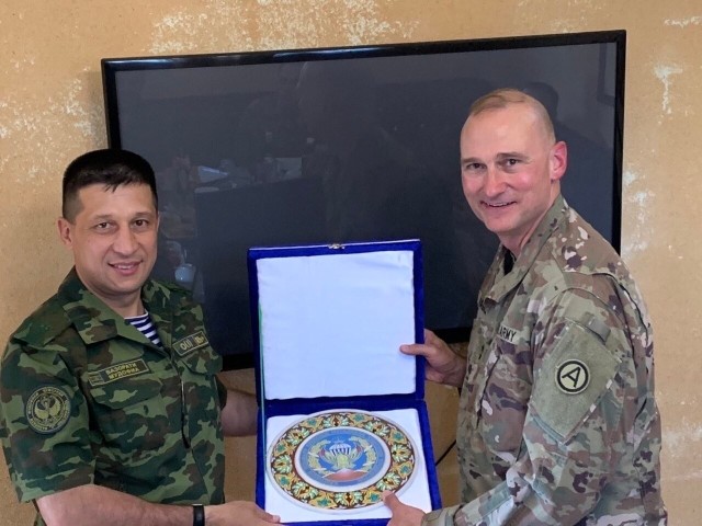 U.S. Army Central conducts key leader engagements in Tajikistan