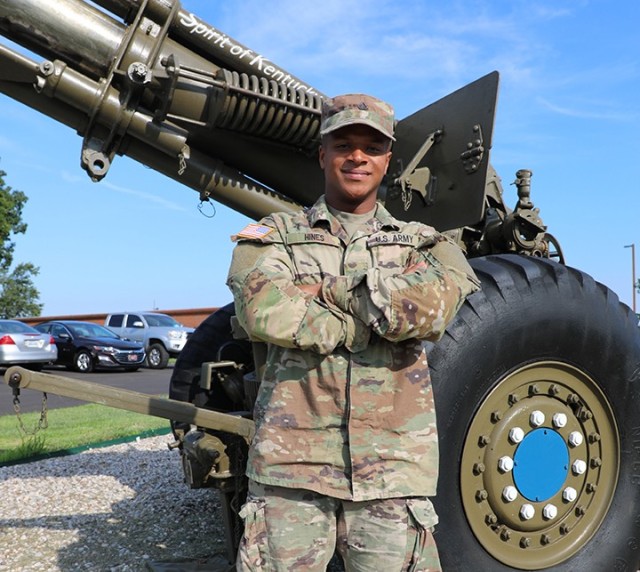 Kentucky National Guard Soldier Perseveres to Become a First