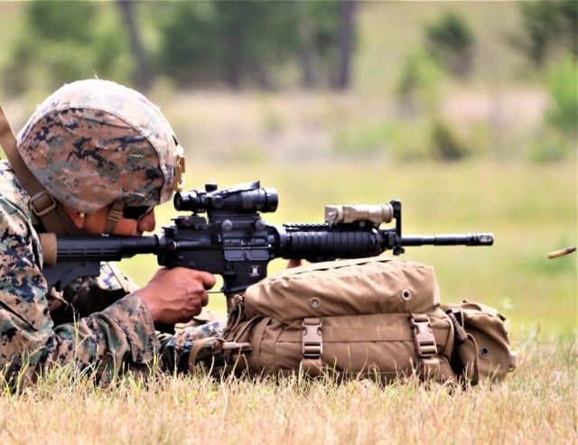 2nd Battalion, 24th Marines complete rifle qualification training at Fort McCoy