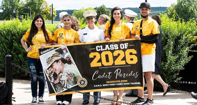 Class of 2026 cadets rejoice during A-Day Parade