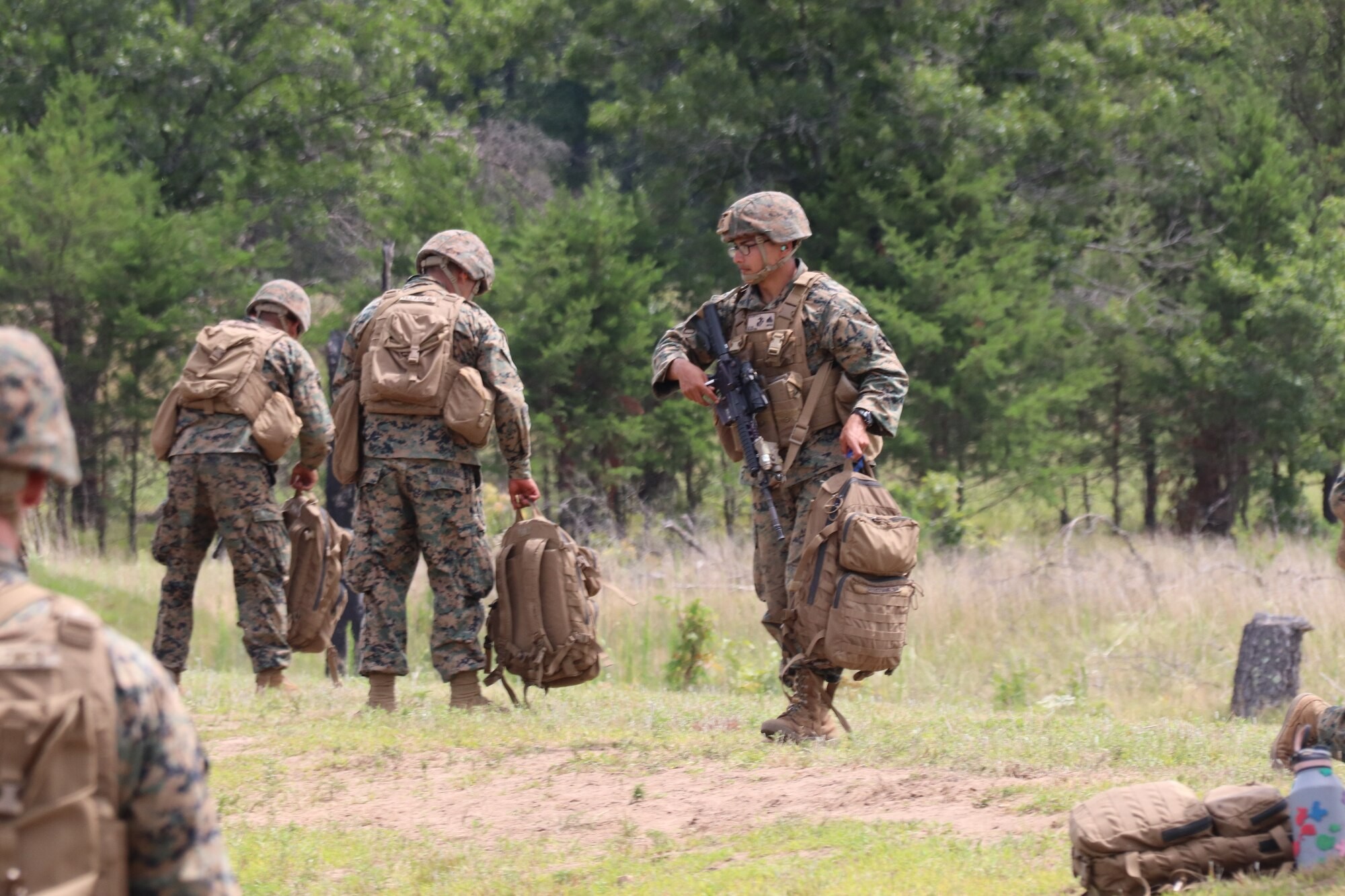 2/24 Marines discuss 2022 training time at Fort McCoy; laud post staff ...