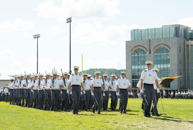 Class of 2026 cadets rejoice during A-Day Parade