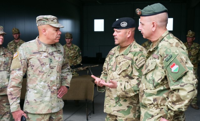 Ohio National Guard senior leadership visits Hungary for annual capstone event