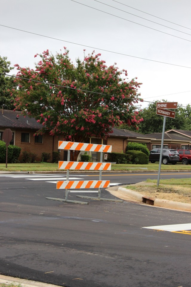 Two down and more to go! Fort Bragg tackles road repairs