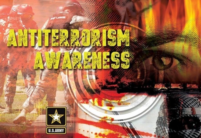 August is Antiterrorism Awareness Month, and Army officials are asking community members to be mindful of four important themes: insider threat and suspicious activity reporting; unmanned aircraft systems; countering violent extremists; and OPSEC.