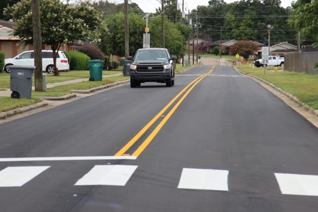Two down and more to go! Fort Bragg tackles road repairs