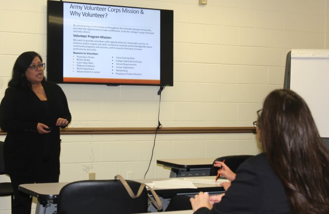 Volunteer opportunities give spouses new skills
