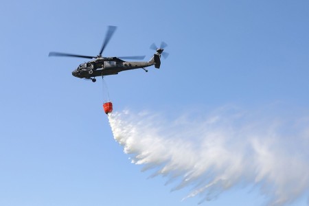 Virginia Guard Aviators Lead Kosovo Aerial Firefighting Success