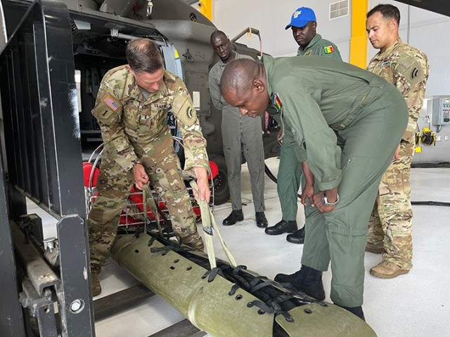 The Vermont Army National Guard hosted three Senegalese Air Force pilots July 17-22, 2022, to conduct safety, operations, and maintenance cross-training with VTARNG’s Aviators during a State Partnership Program visit. The Department of...