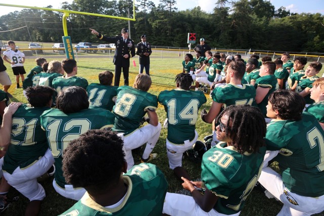 Fort Knox Eagles kick off 2022 football season with big win