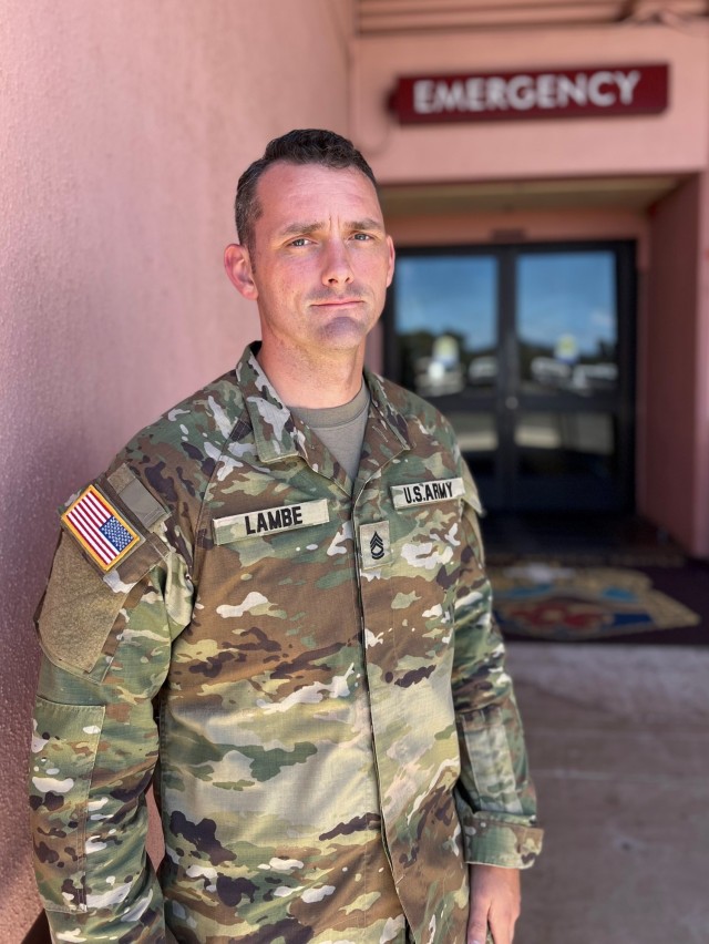 Sgt. 1st Class John Lambe, noncommissioned officer in charge of Tripler’s Emergency Department assumed the role of incident commander after Tripler was notified that Peruvian Sailors would be transported to Tripler for medical treatment.